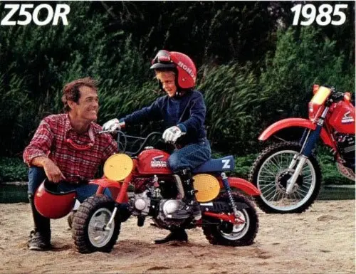1985 Honda Z50r Sales Brochure 1