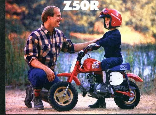 1986 Honda Z50r Sales Brochure 1