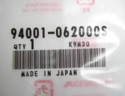 (18) Nut 6Mm Honda Z50 Ct70 Sl70 Oem 2