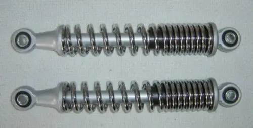 (01) Rear Shock Set Honda Minitrail Z50 K3-77 Chrome 1