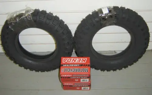 (07A/08) Shinko 8" Tires And Tubes Z50 1