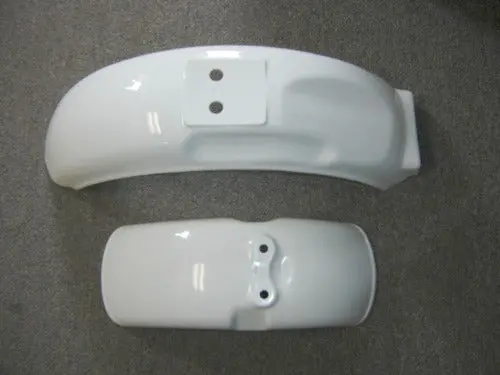 Front And Rear Fender Set Honda Z50r 1987 Minitrail Oem 1