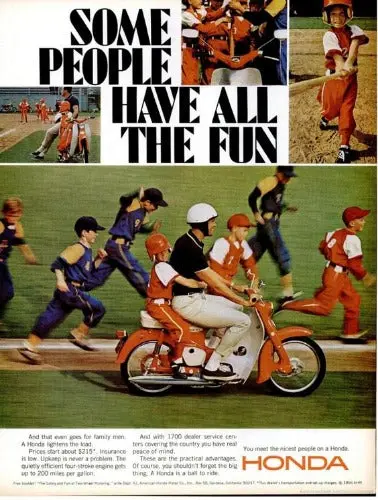 1960'S Honda Sales Advertisement 1
