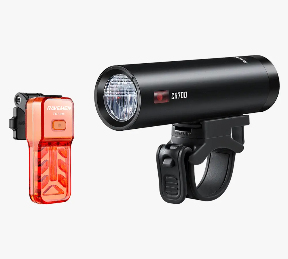 Ravemen Ls-Ct03 (Cr700 & Tr30m) Rechargeable Combo Light 1