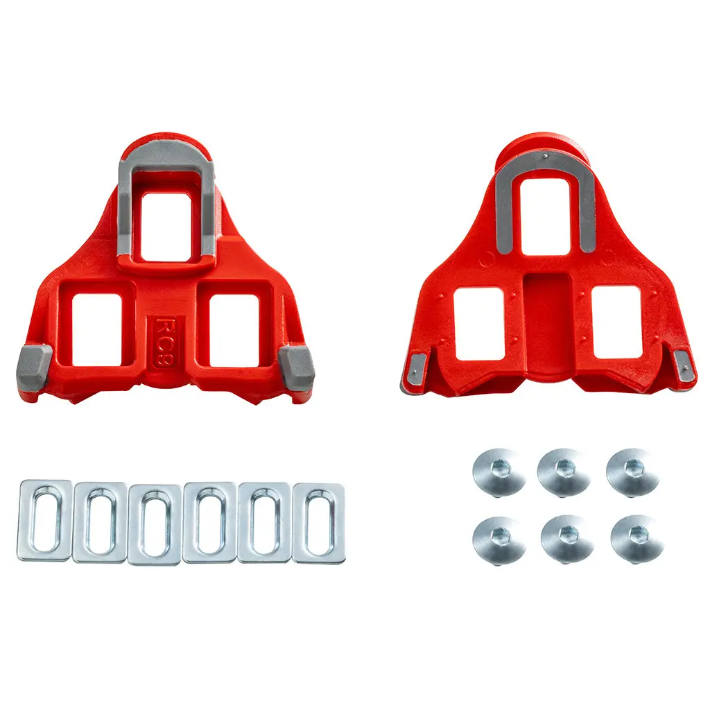 Wellgo Rc-9B Cleat For Road Pedal - Shimano Spd-Sl Compatible - Red 1
