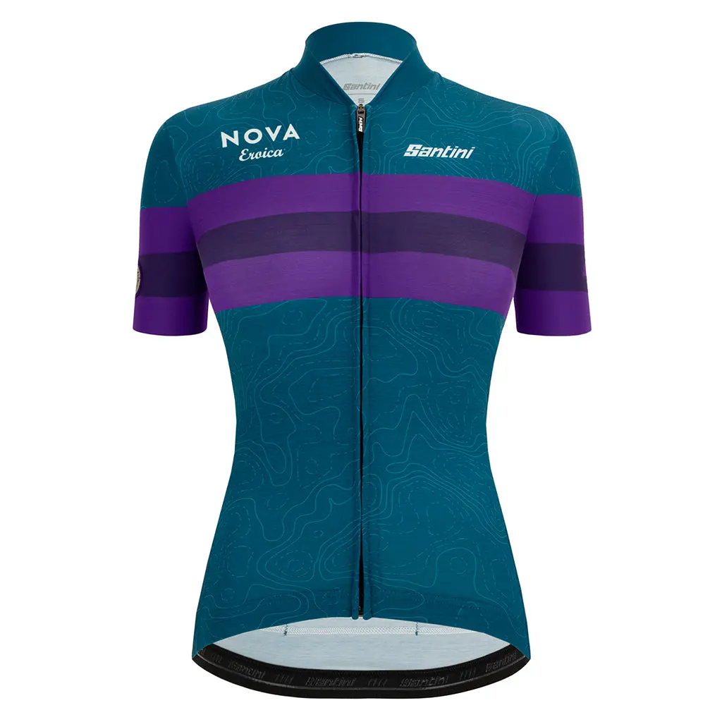 Santini Womens Eroica Opera Jersey 1
