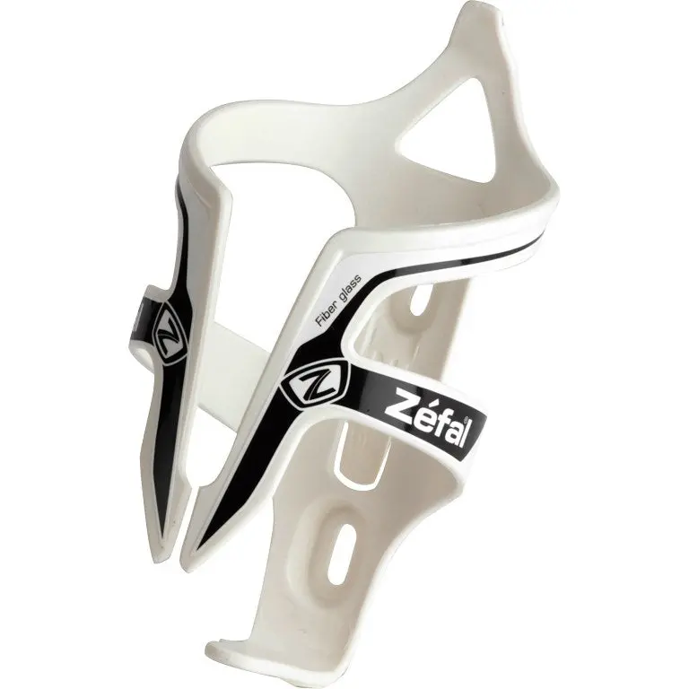 Zefal Pulse Fiber Glass Bottle Cage-White/Black 1