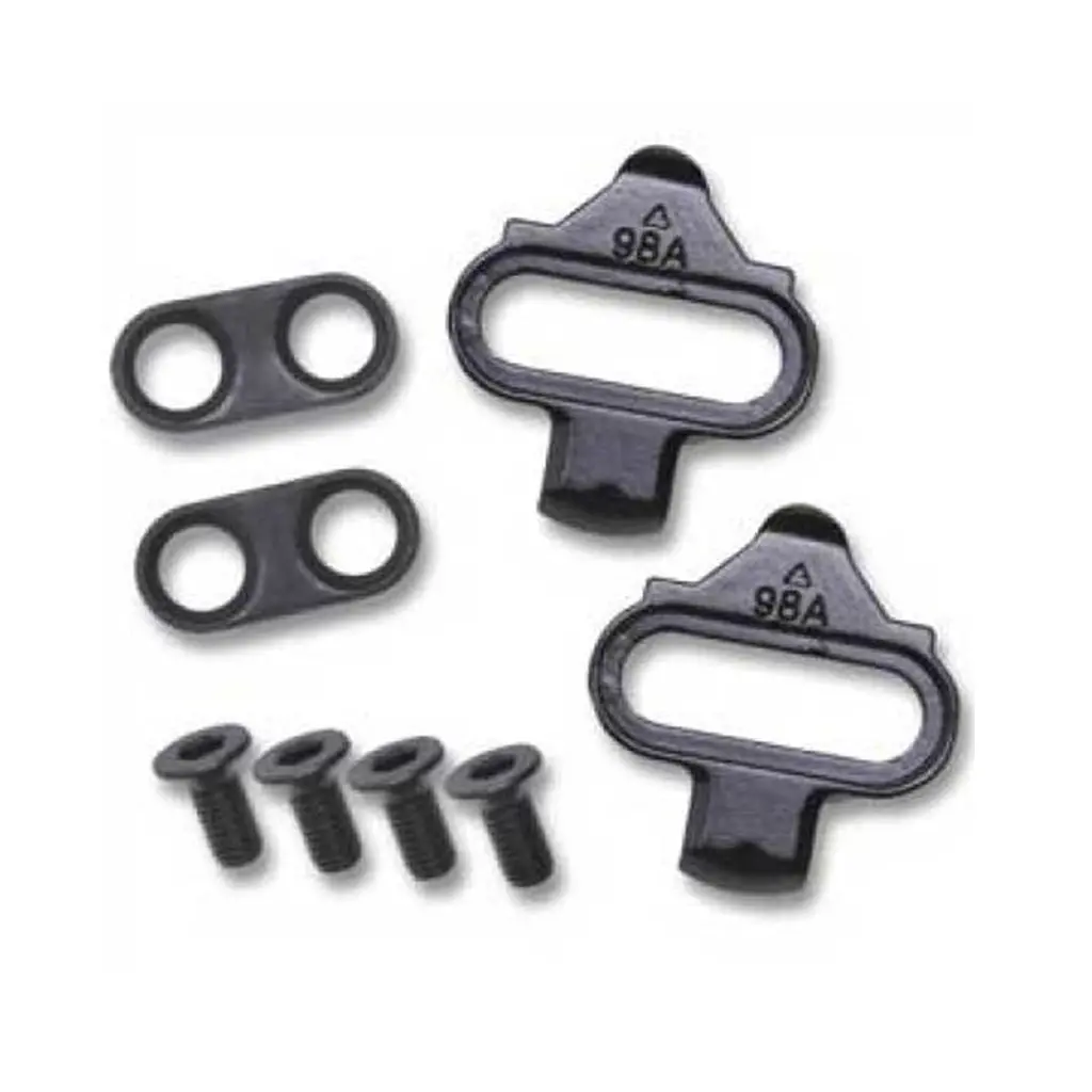 Wellgo 98A Cleat For Mtb Pedal - Spd Compatible - Black 1