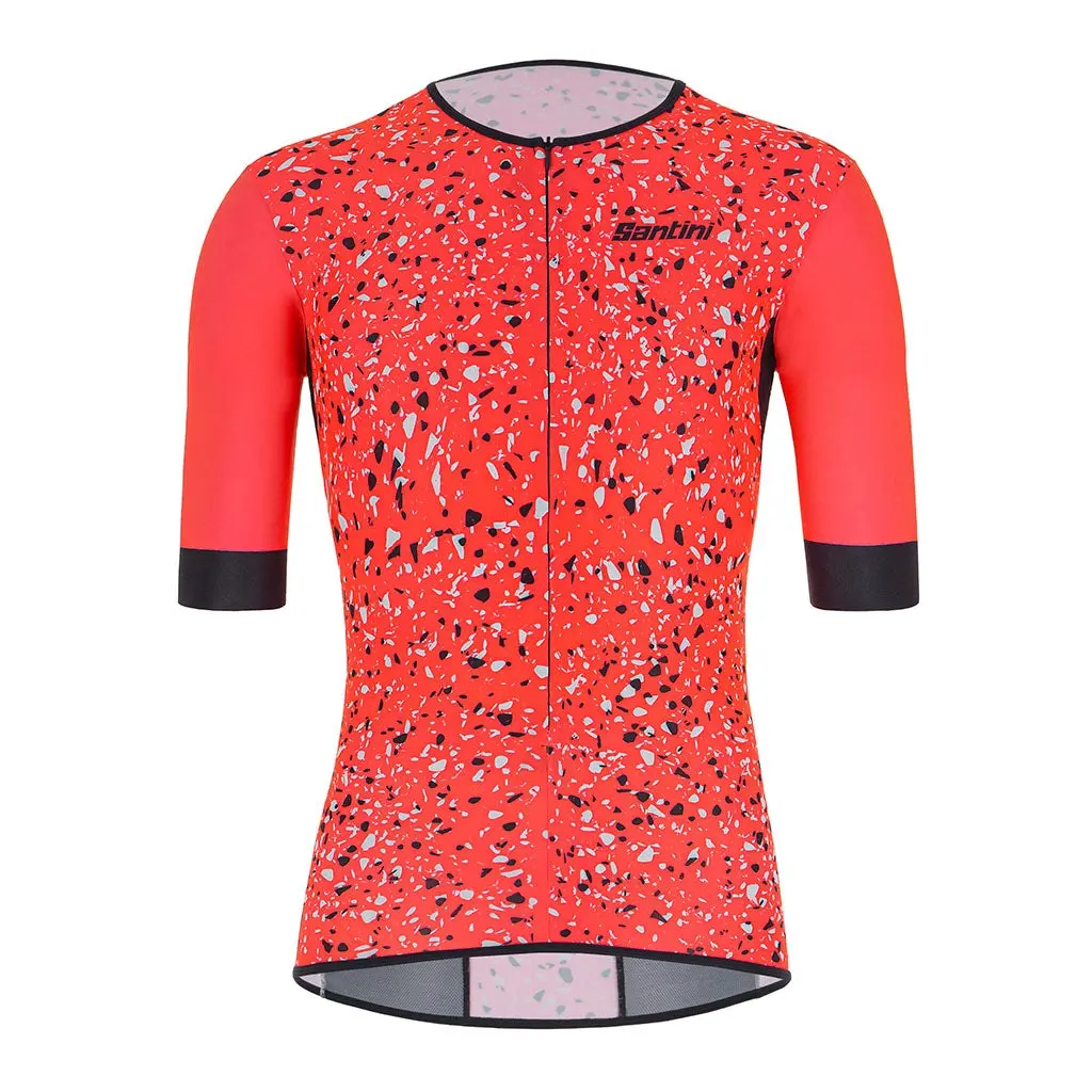 Santini Sleek Pietra Triathlon Aero Jersey - Granatina 1