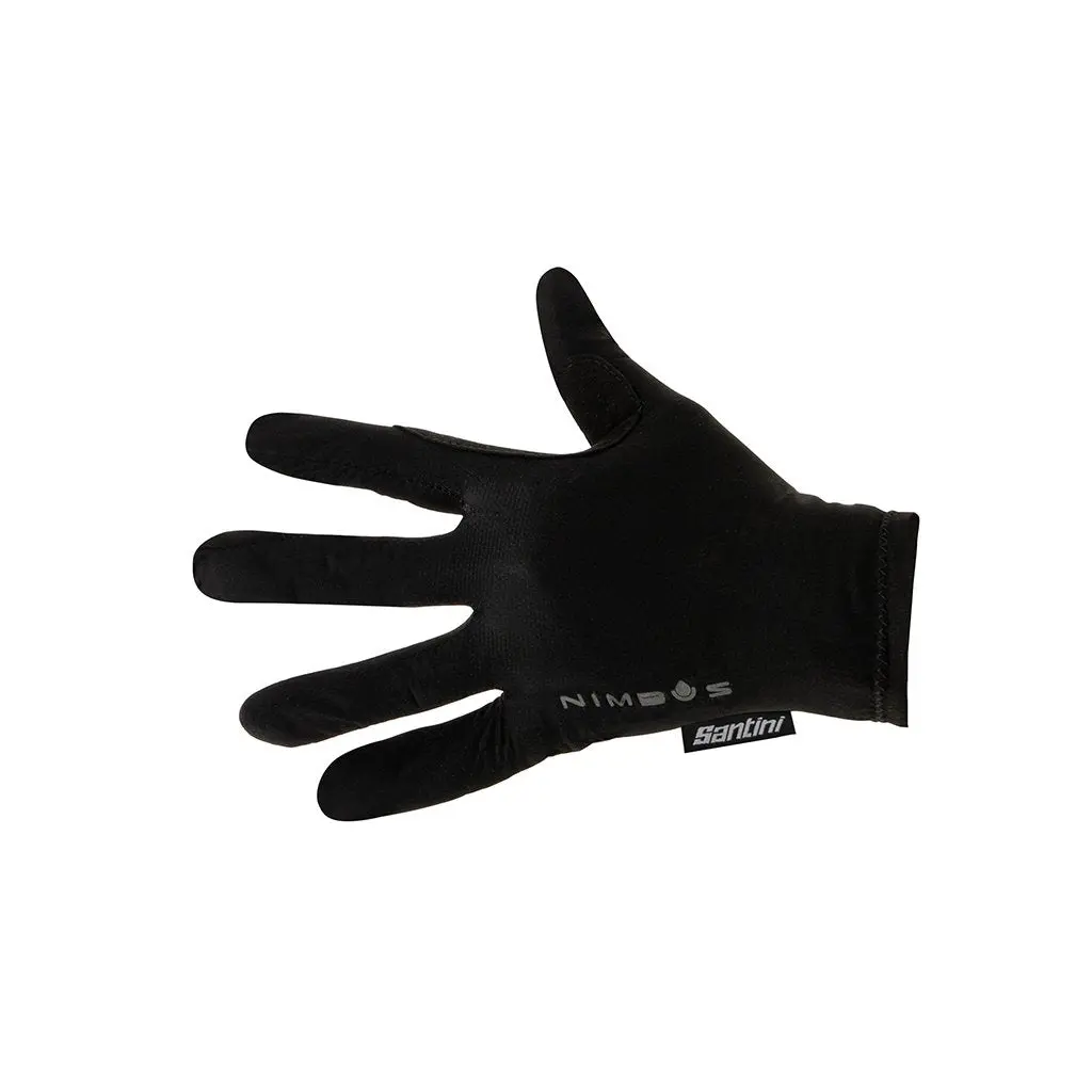 Santini Guard Nimbus Rain Full Gloves - Black 1