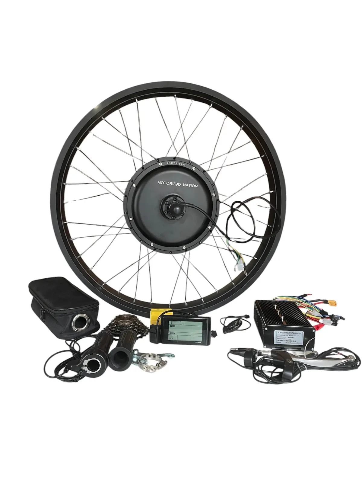 26'' X 4'' 2000W Fat Rear Wheel Kit (170Mm Or 190Mm Dropout) 1