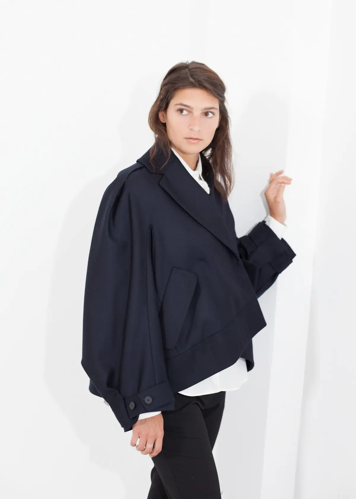 Wool Cocoon Jacket 1