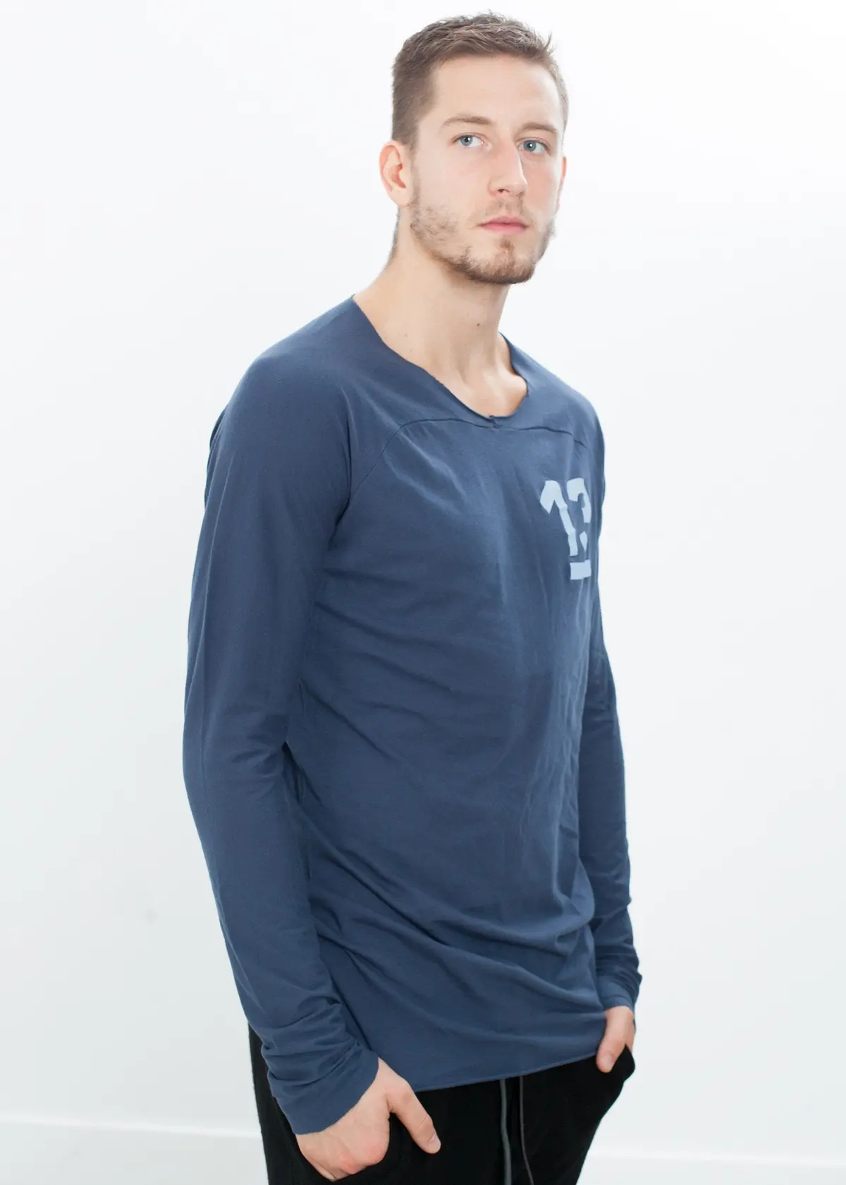 Antidote "13" Tee In Mood Indigo 1