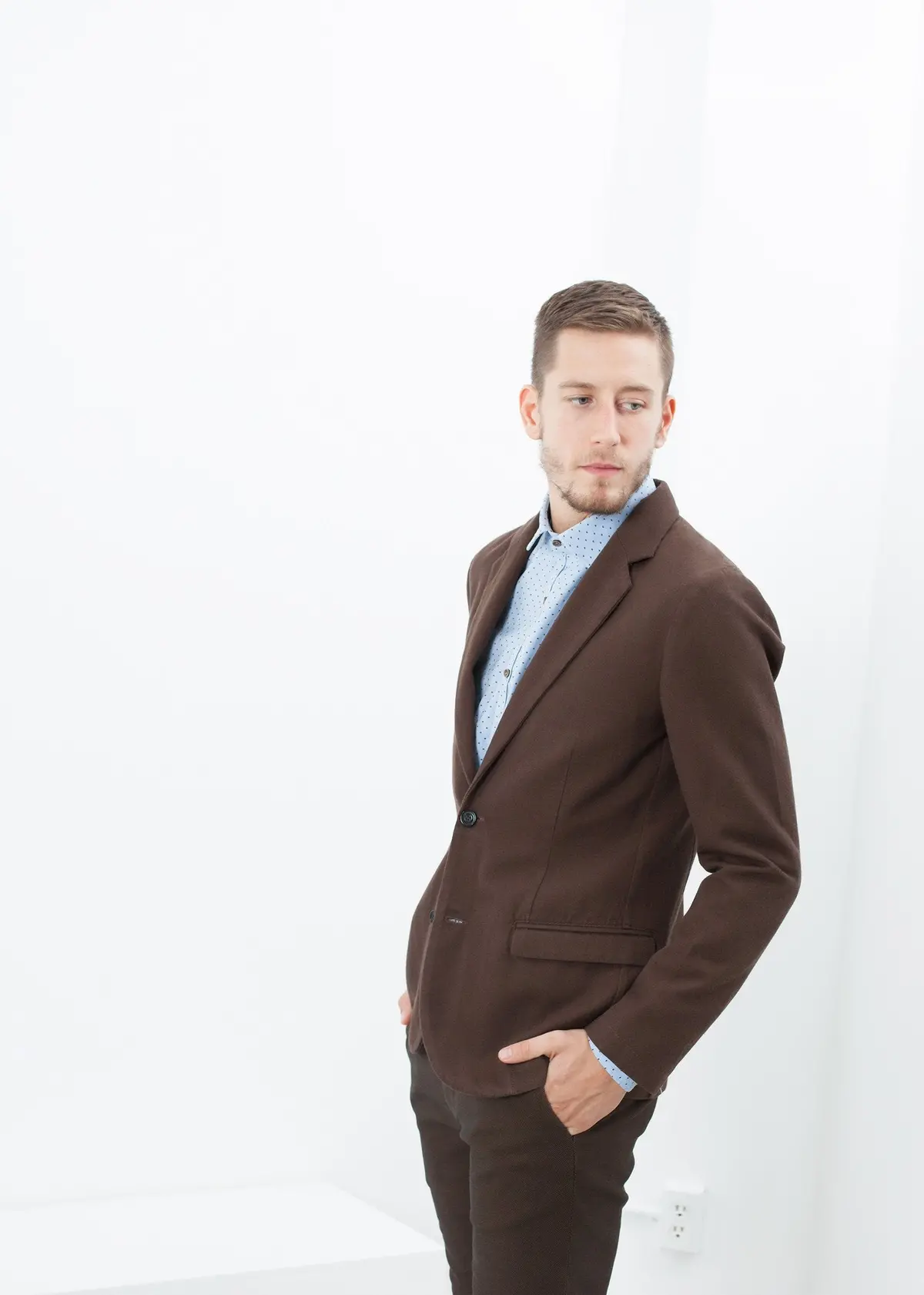 Sport Jacket In Brown 1