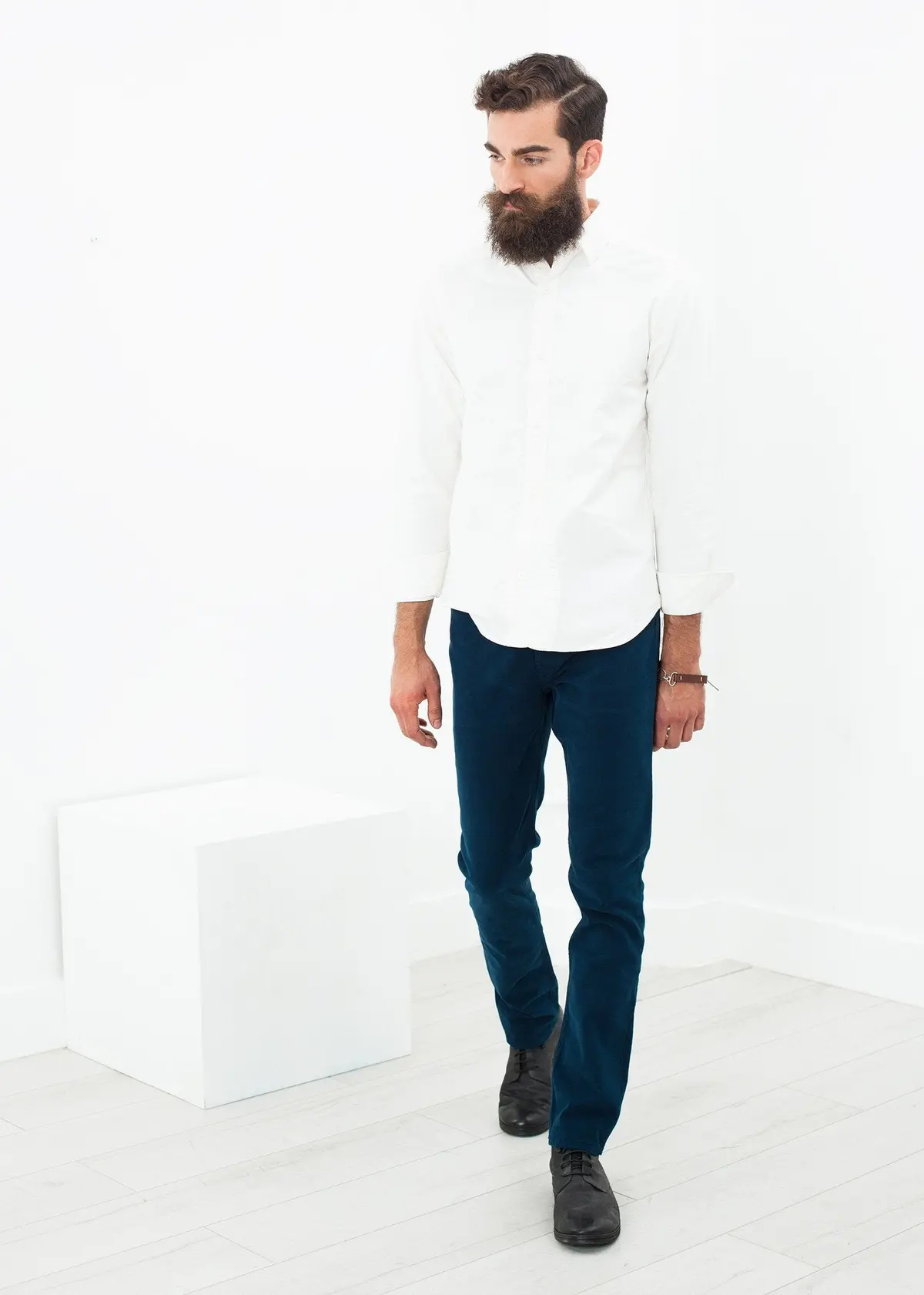 Alex Twill Pant In Mariner 1