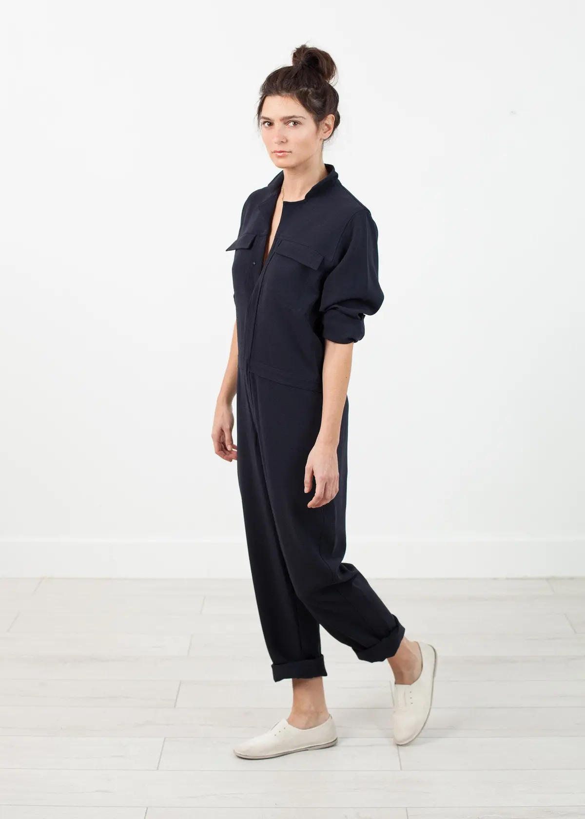 Worker Jumpsuit In Navy 1