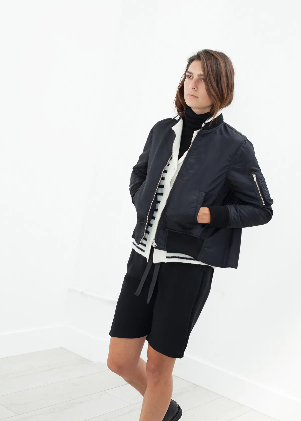 Swing Bomber In Black 1
