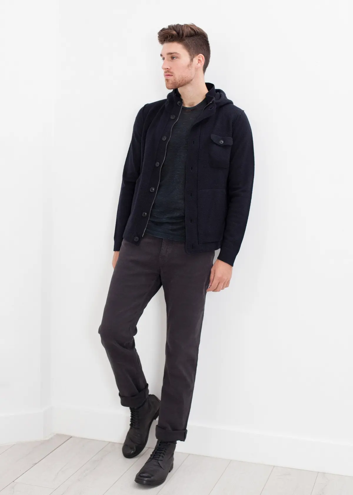 Hubbard Jacket In Navy 1
