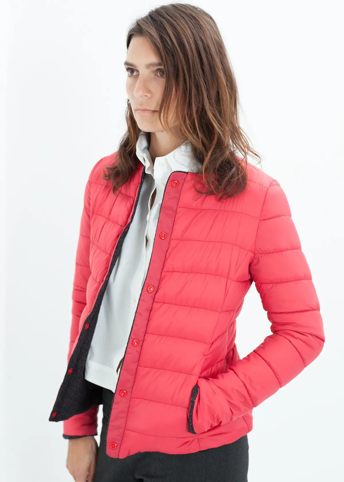 Camelia Reversible Jacket In Black/Red 1