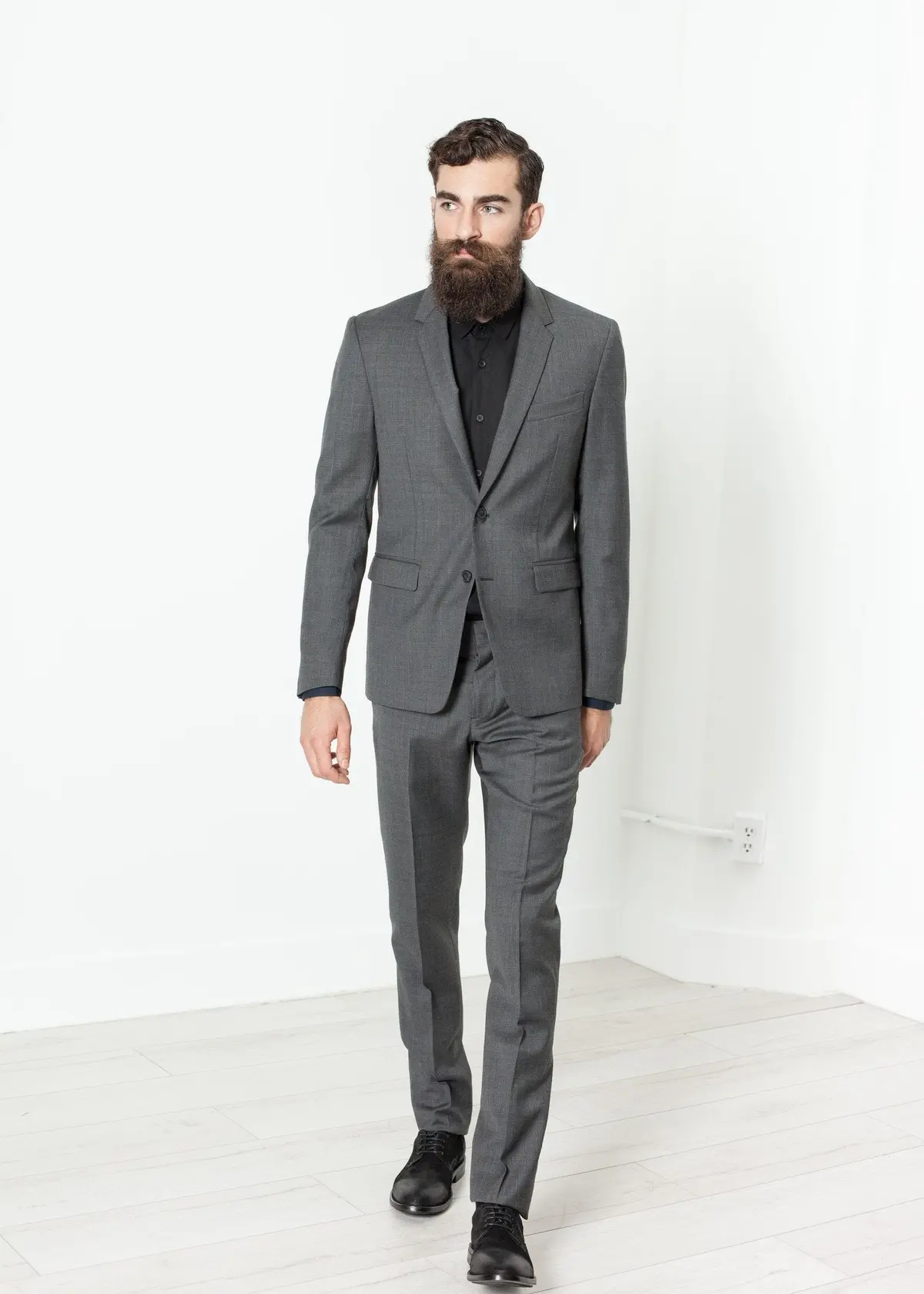 Men's Completo Suit In Grey 1