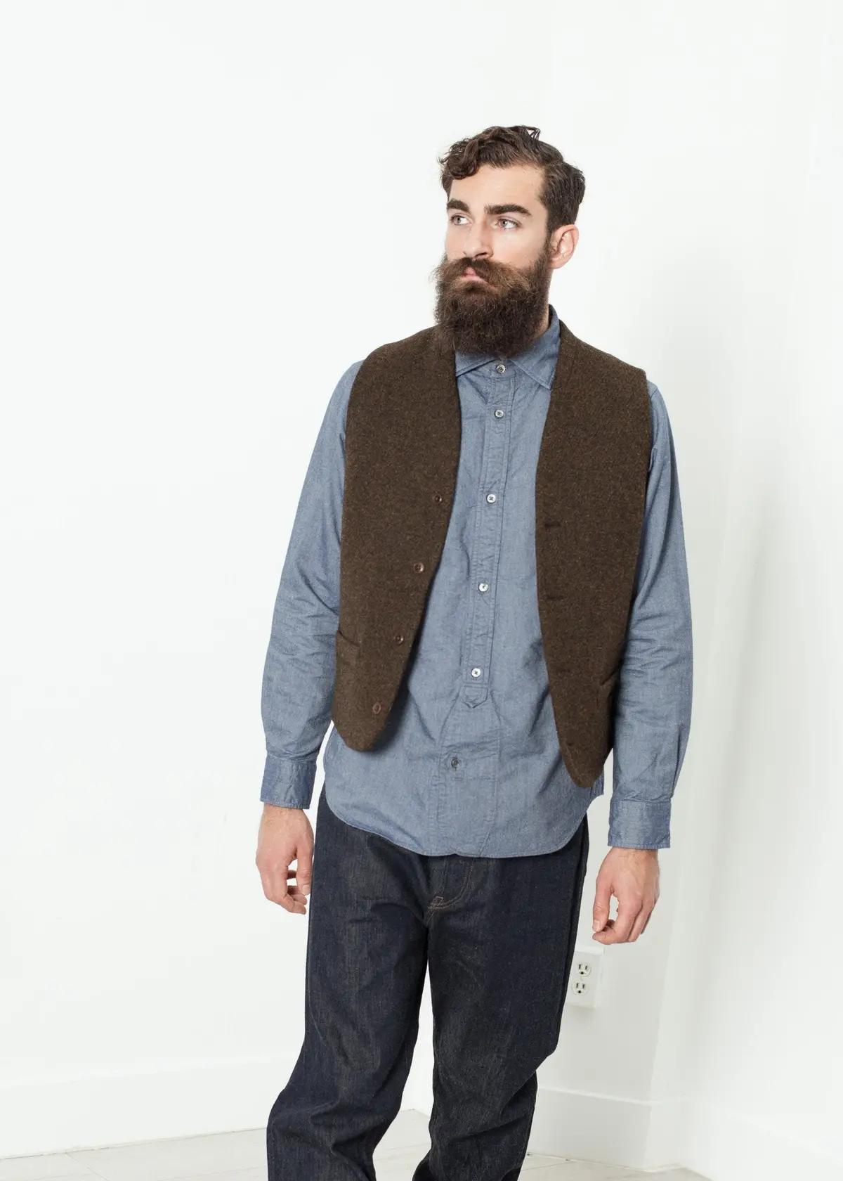 Kobe Vest In Brown 1