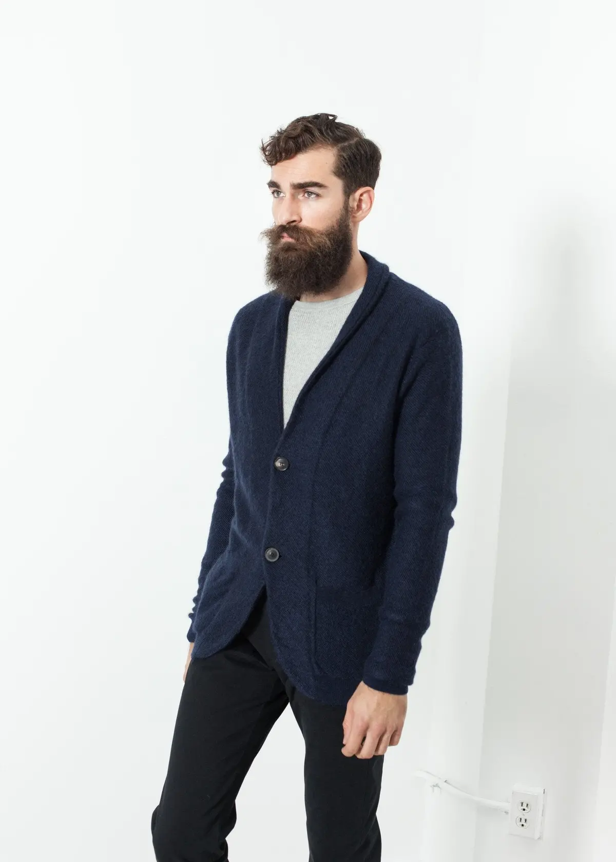 Giacca Mohair Cardigan 1