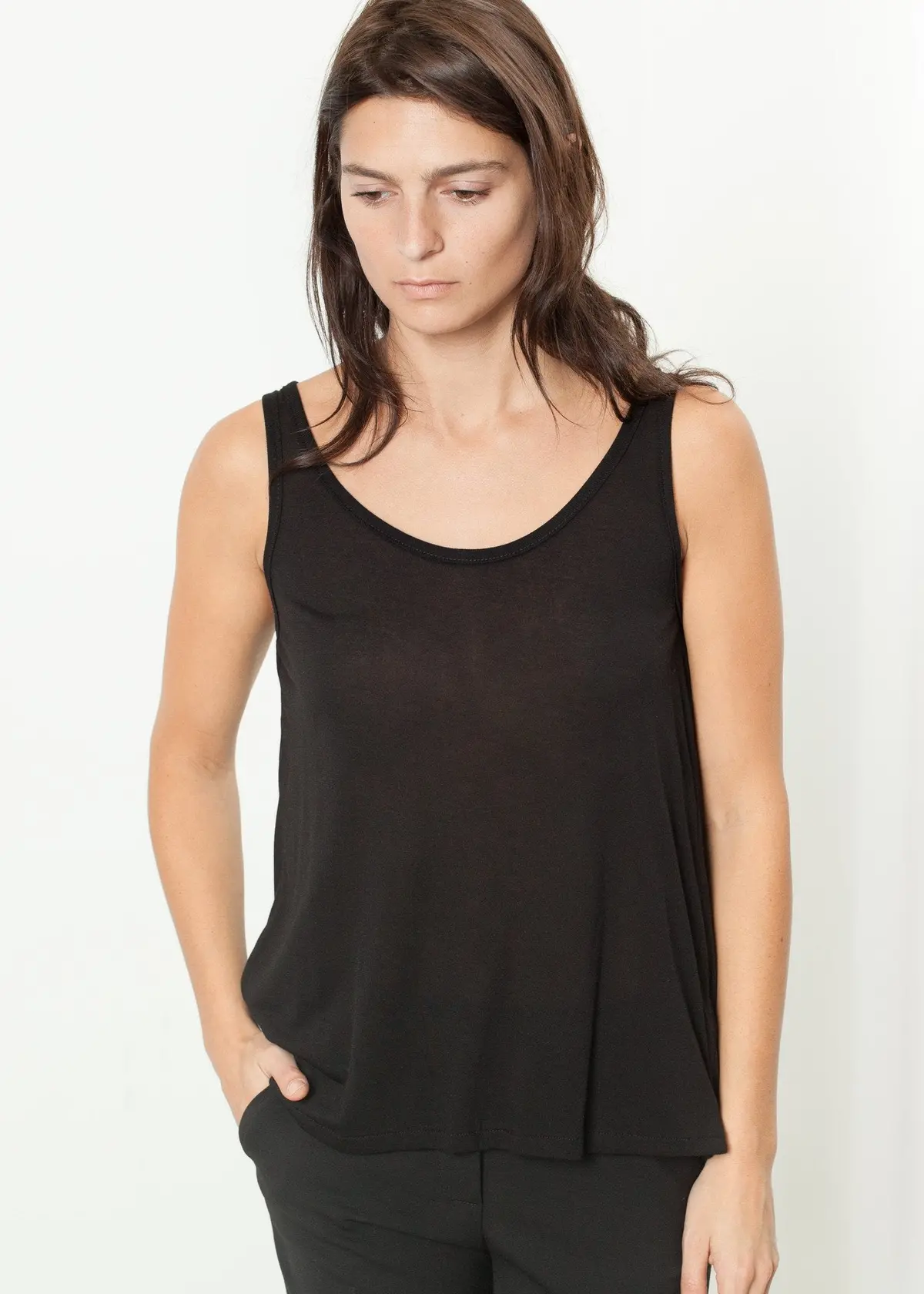 Brandy Tank In Black 1