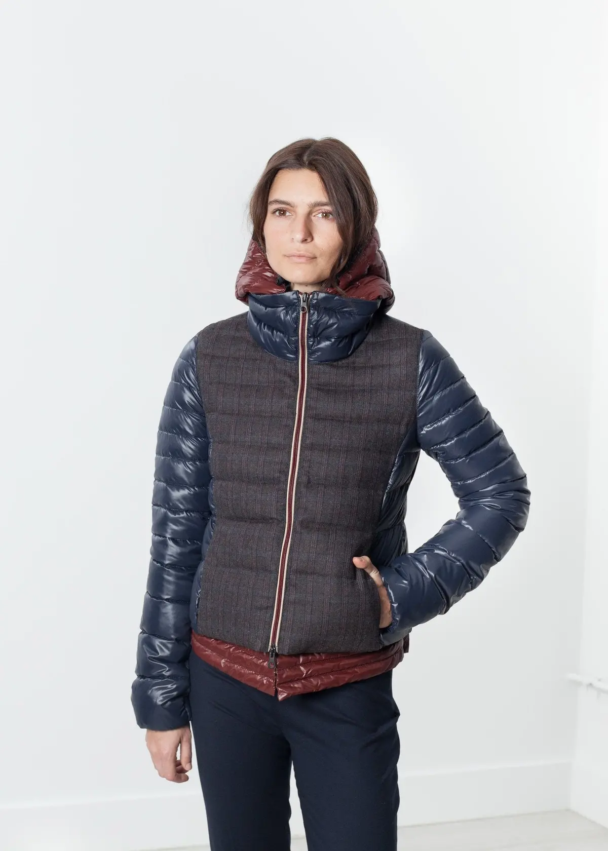 Cinosura Coat In Navy 1