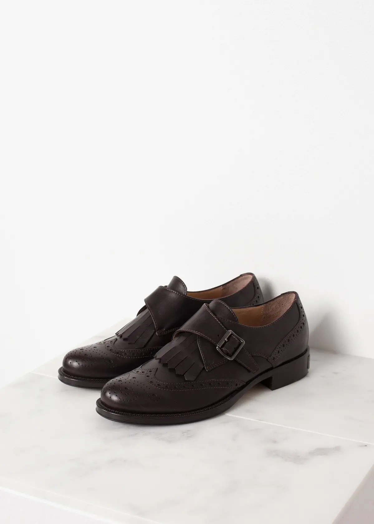 Golf Shoes In Brown 1