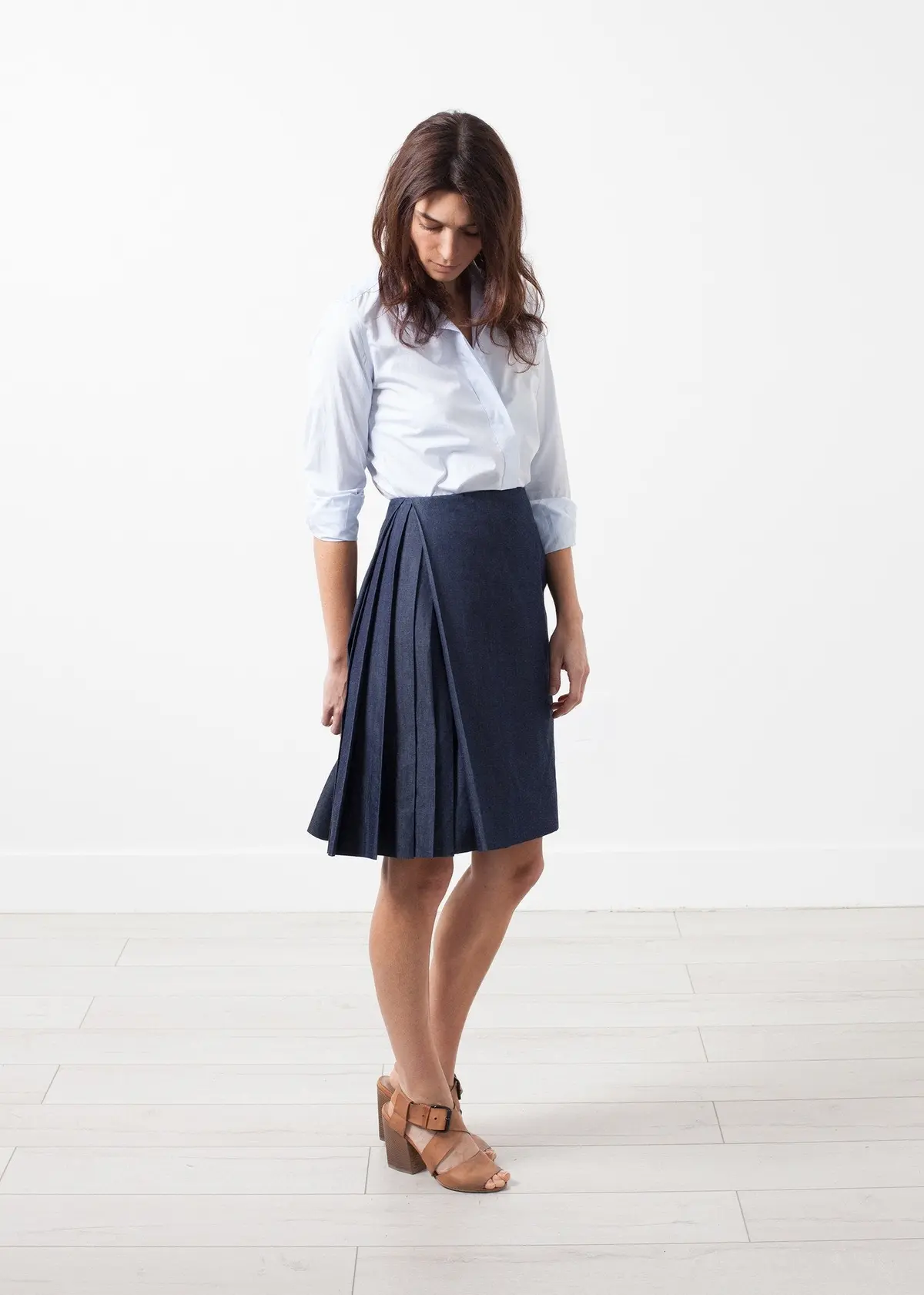 Side Pleat Skirt 1