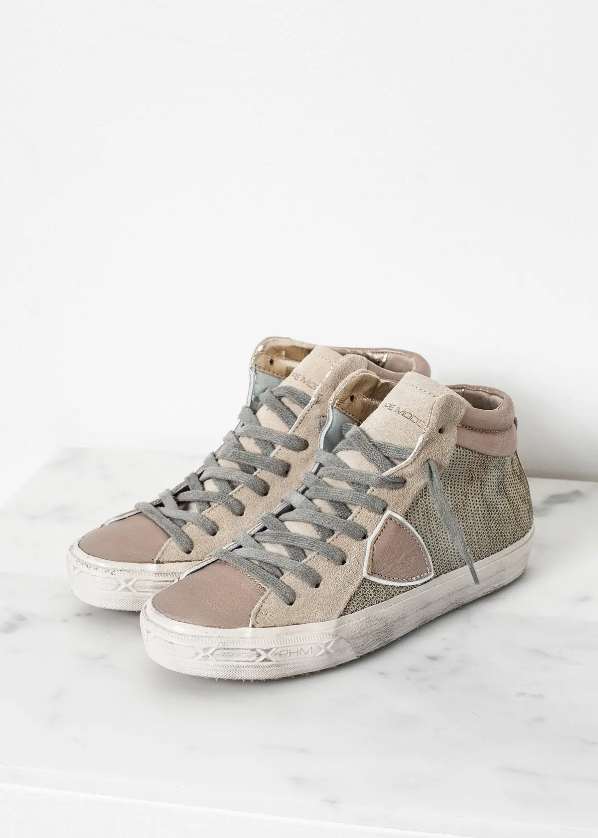 Sequin High Top Sneaker 1