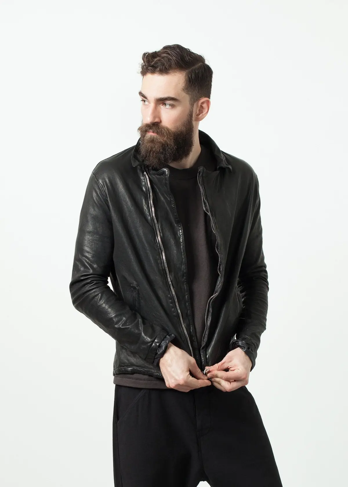 Distressed Motorcycle Jacket 1