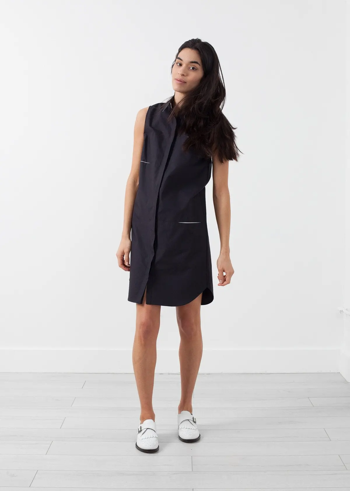 Sleeveless Hidden Pocket Dress 1