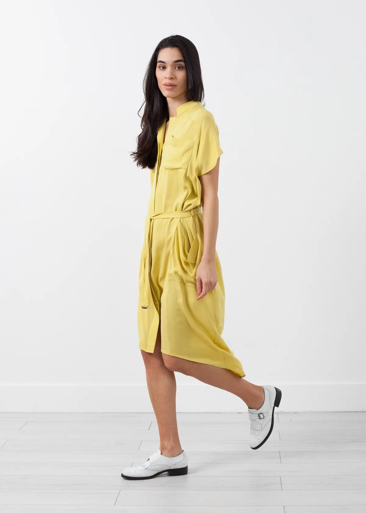 Ultime Silk Shirt Dress 1