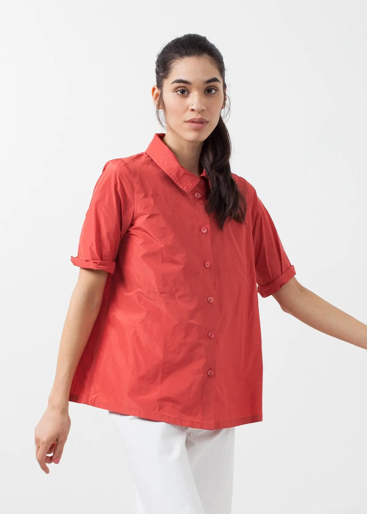 Short Sleeve Button Up 1