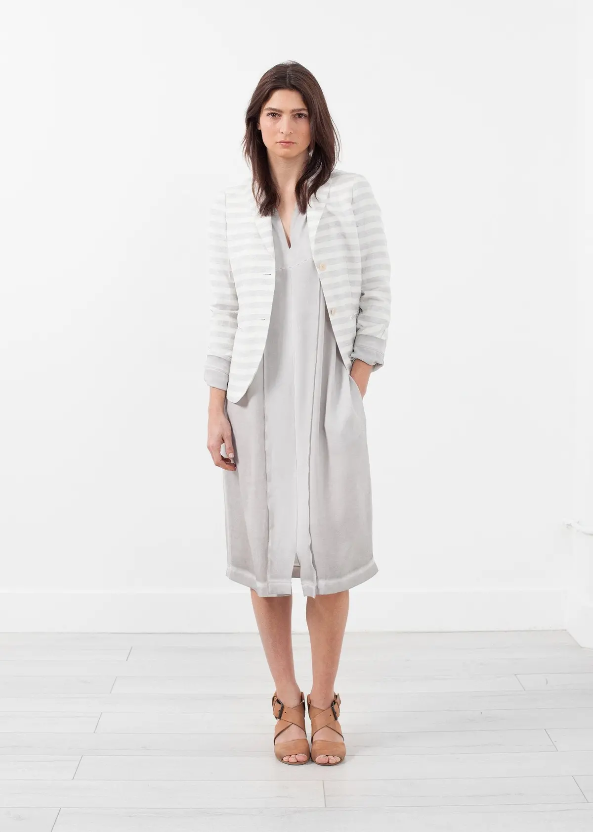 Lavanda Stripe Blazer 1