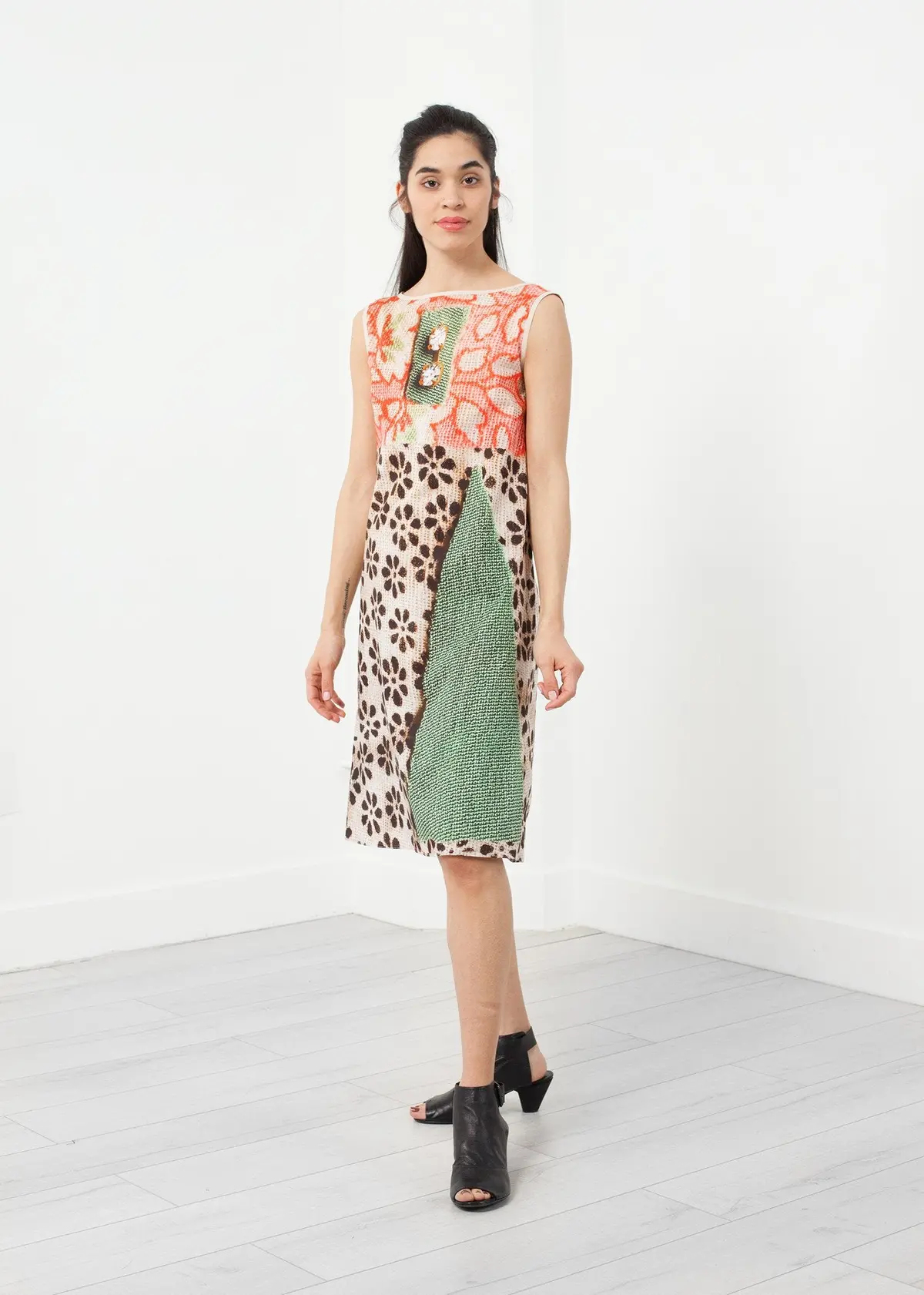 Floral Sleeveless Dress 1