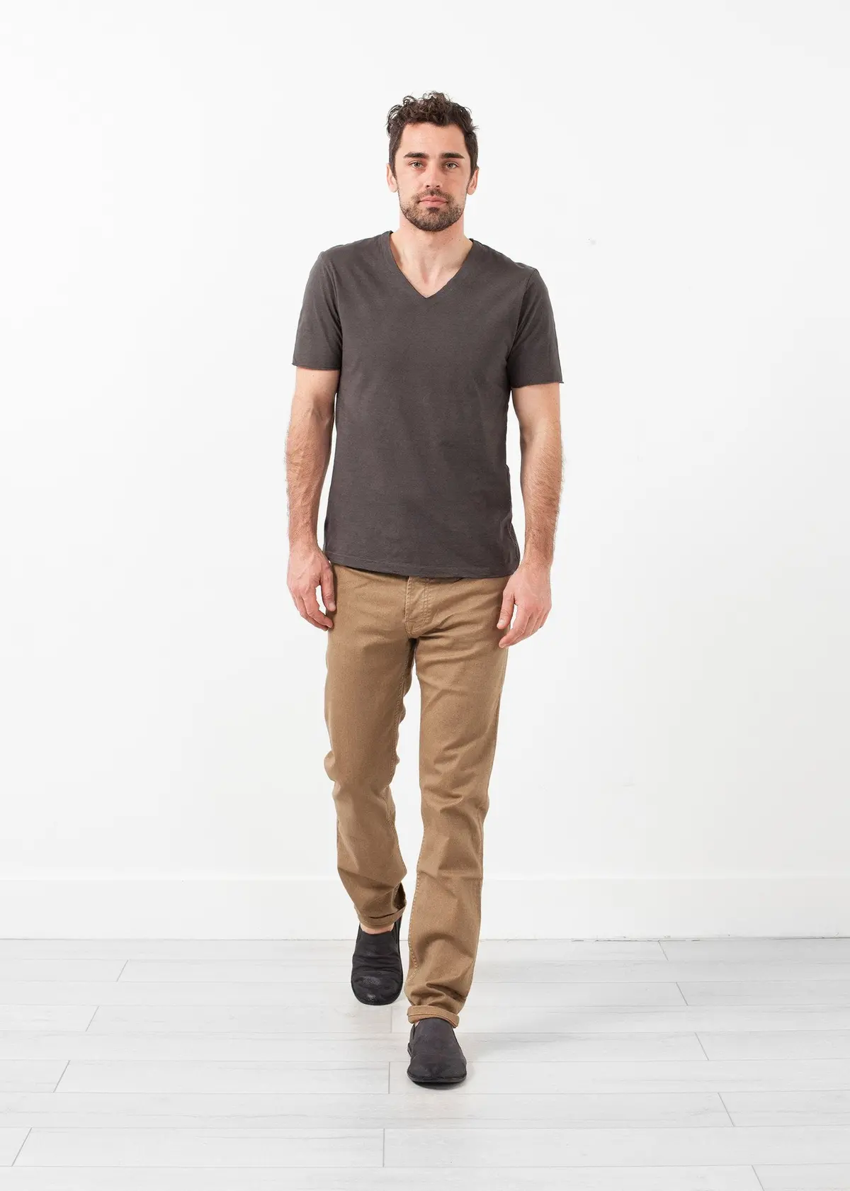 Alex Twill Pant In Sand 1