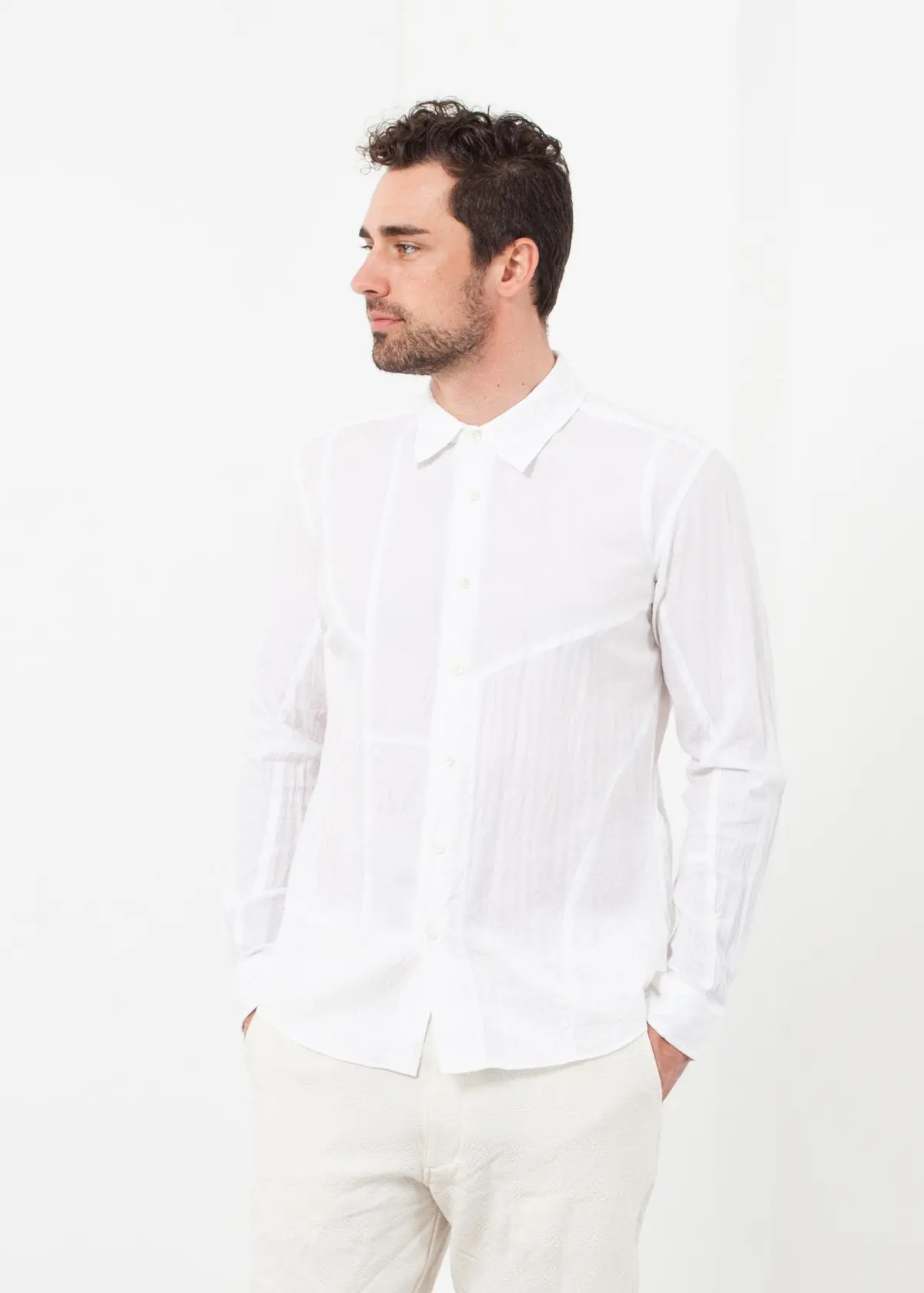 Block Button Up 1