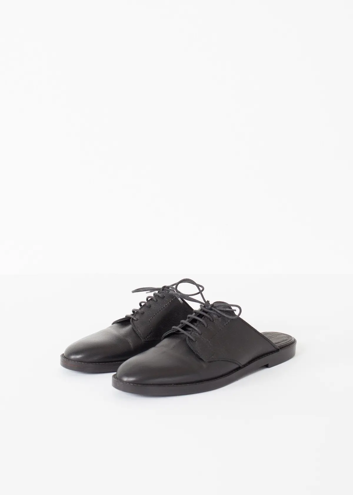 Backless Oxford In Black 1