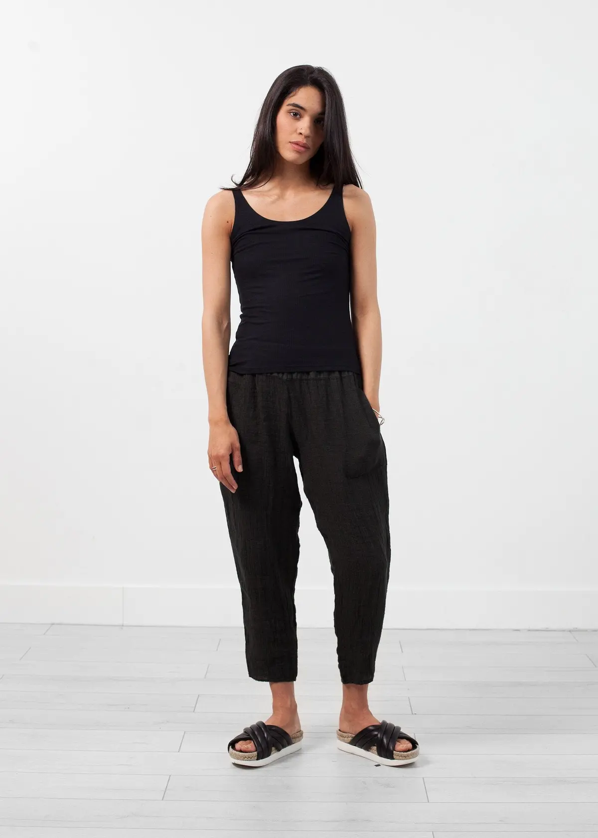 Feather Ribbed Tank 1