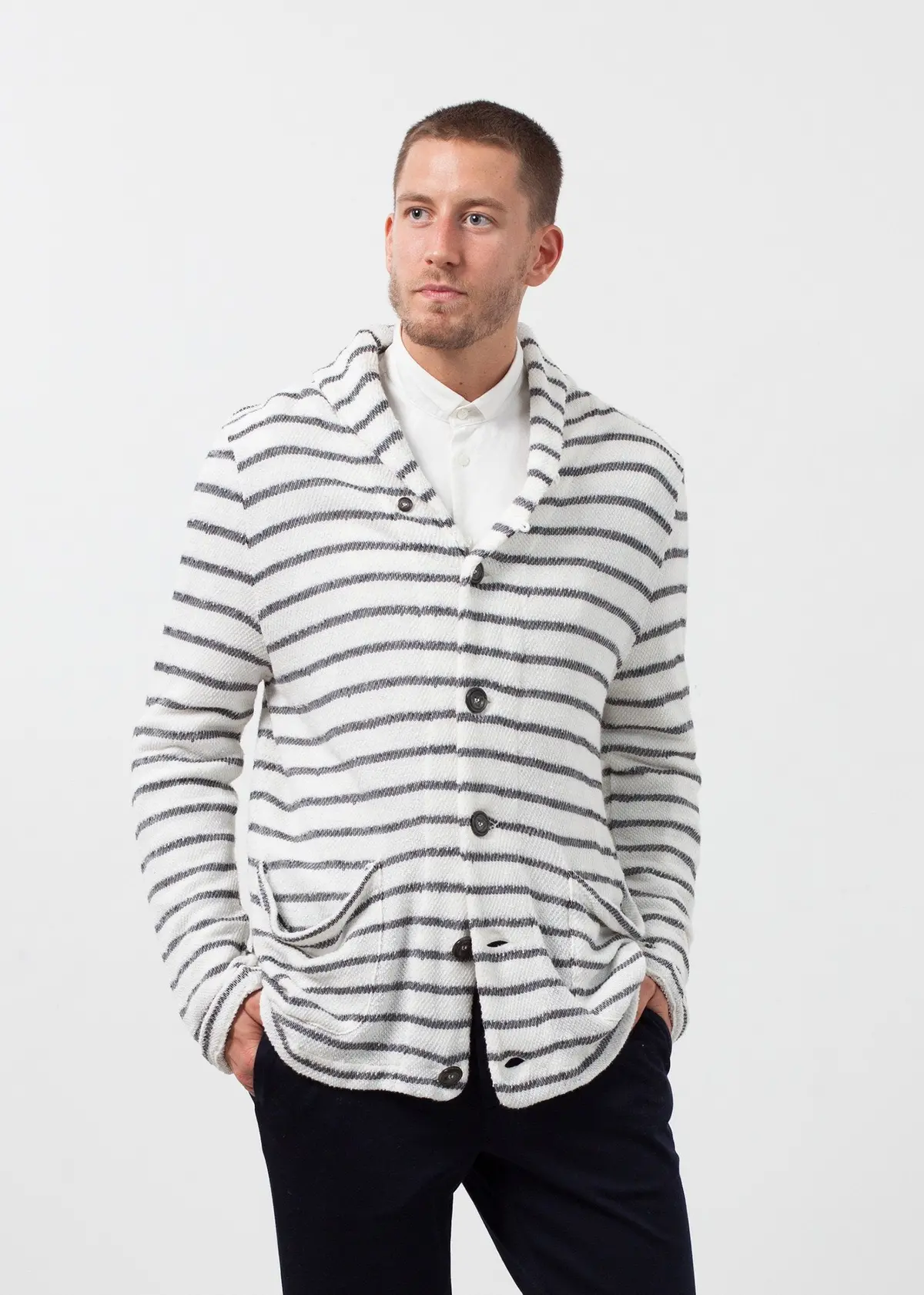 Unisex Shawl Cardigan 1