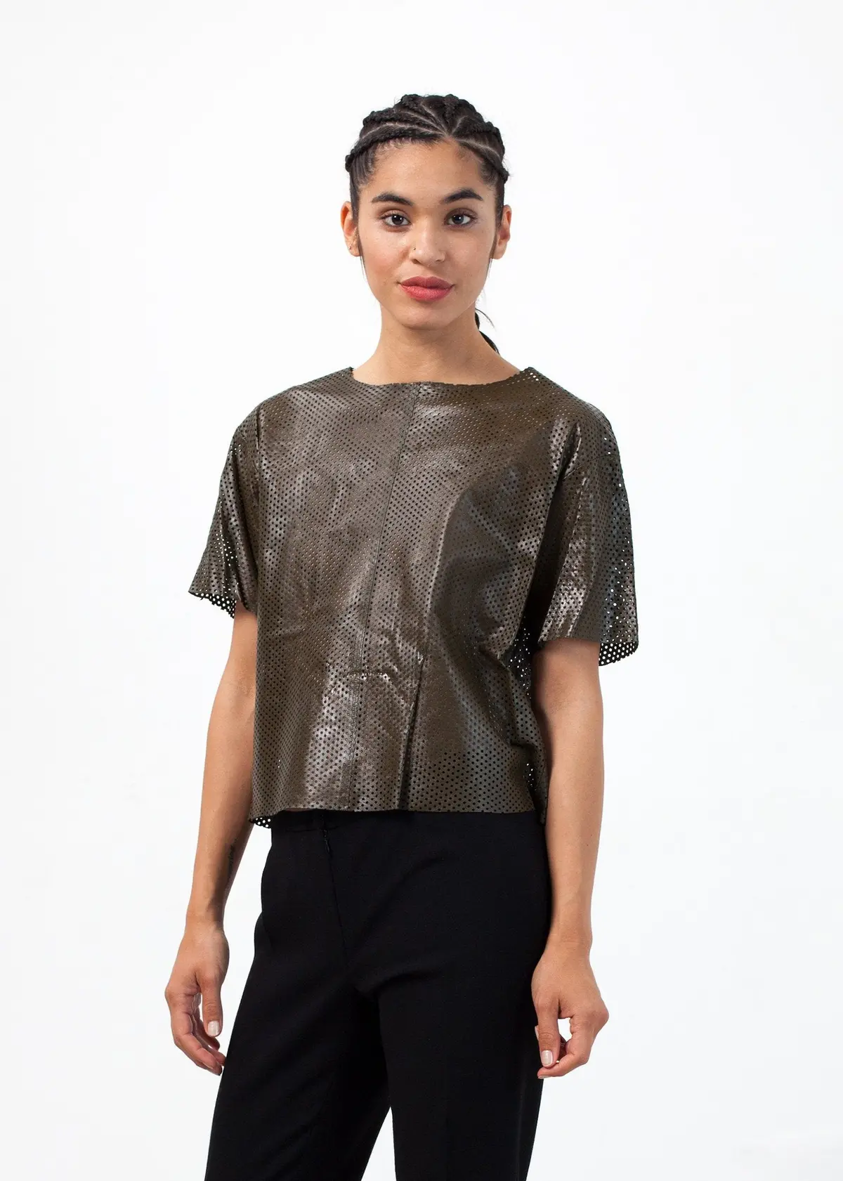 Auralias Leather Top 1