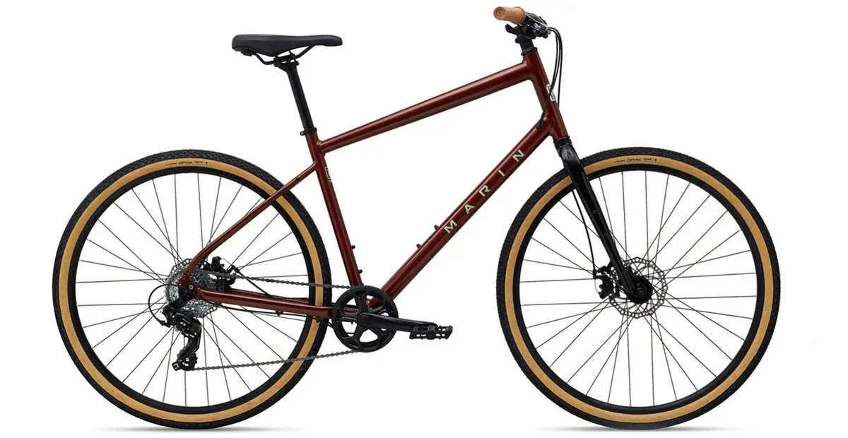 Marin Kentfield 1 Hybrid Bicycle (2021) 1