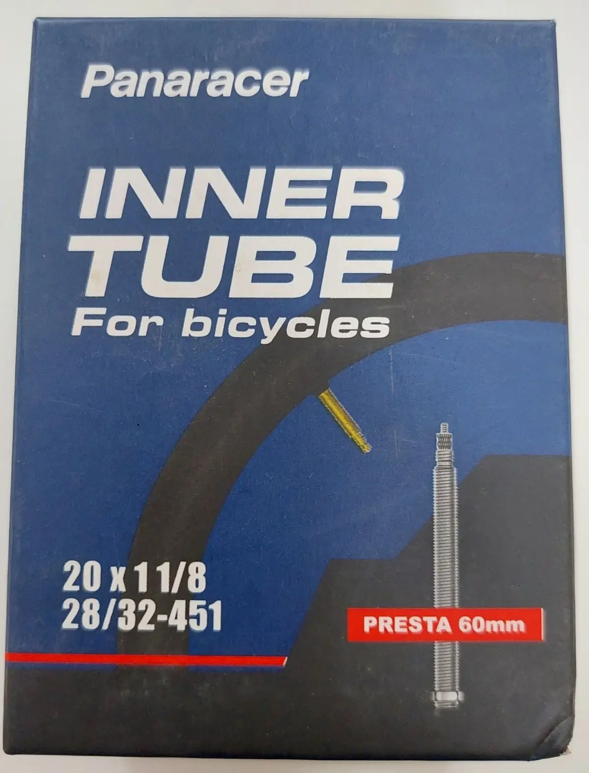 Panaracer 20 X 1 1/8 - 60Mm (32 - 451) Presta Valve Tube 1