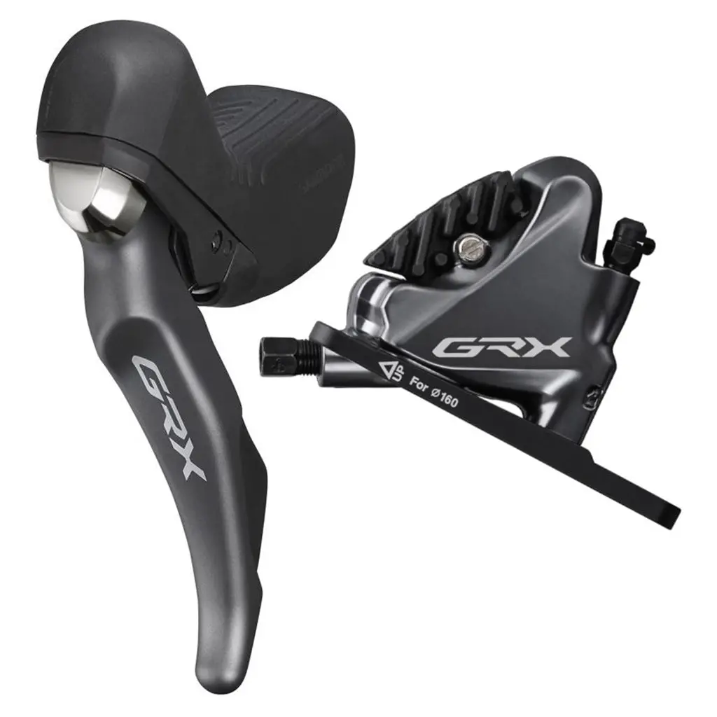 Shimano Grx Hydraulic Disc Brake/Shift Set, St-Rx810/Br-Rx810, 2-Speed (Left/Front) 1