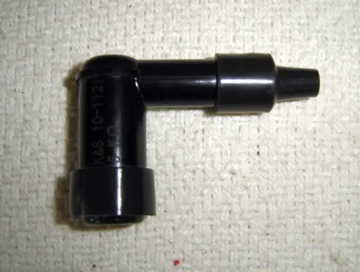 K&S Spark Plug Cap 90 Degree Resistor 14Mm Cap Type 1