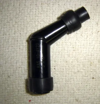 K&S Spark Plug Cap 120 Degree Resistor 14Mm  Stud Type 1