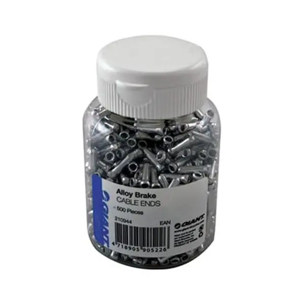 Giant Alloy Brake Cable Ends Bottle - 500Pcs 1