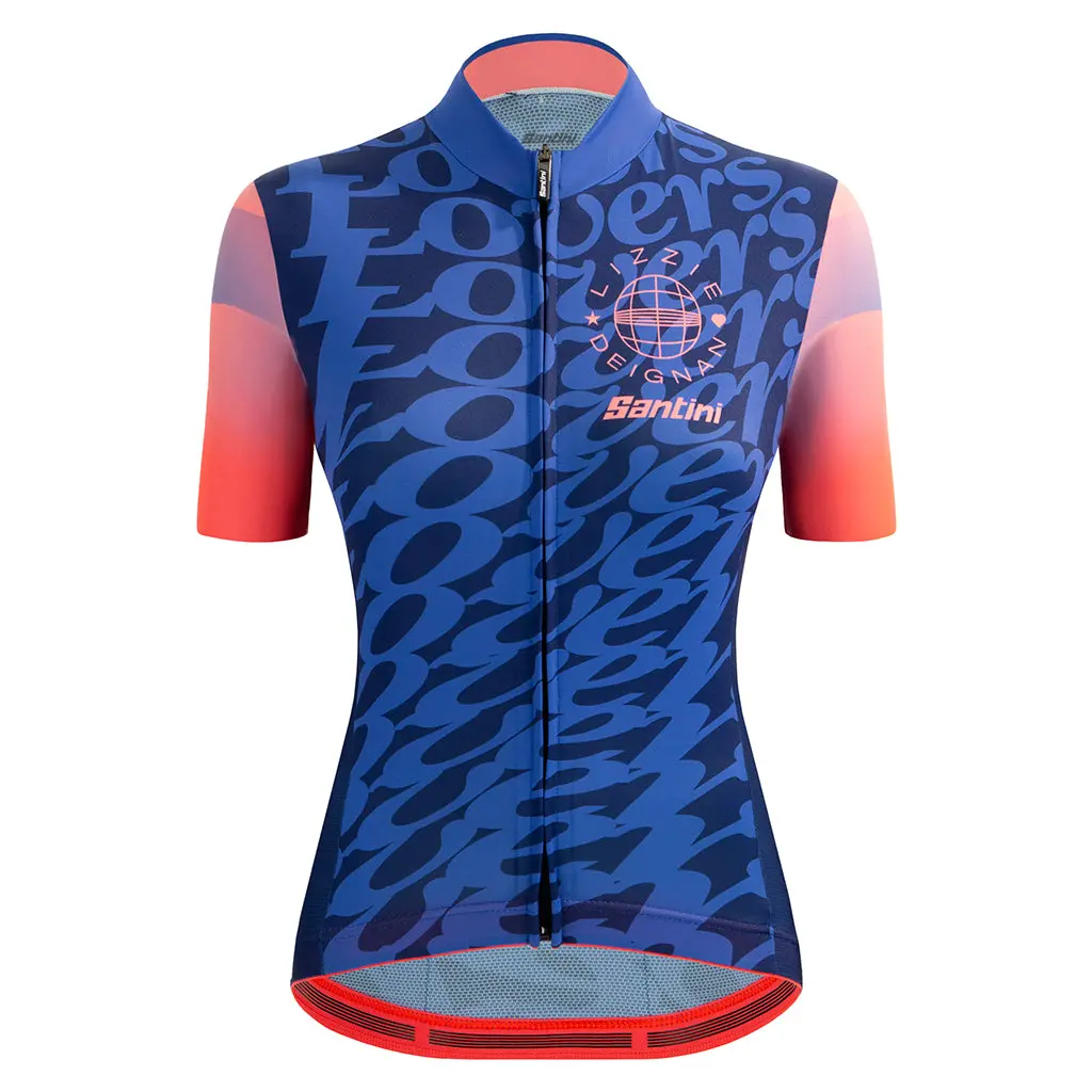 Santini Womens Lizzie Lovers Jersey - Print 1